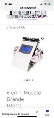 Maquina lipolaser 6en 1