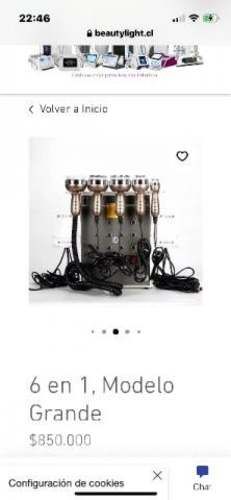 Maquina lipolaser 6en 1