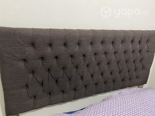 Espaldar king capitoné