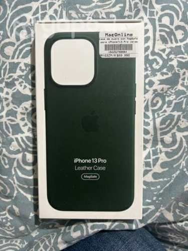 Carcasa original de cuero iphone 13 pro