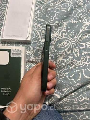 Carcasa original de cuero iphone 13 pro