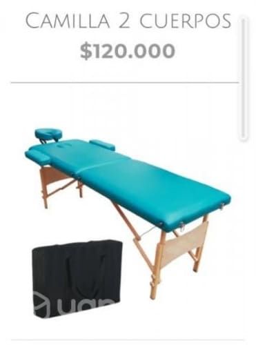 Camilla plegable semi nueva