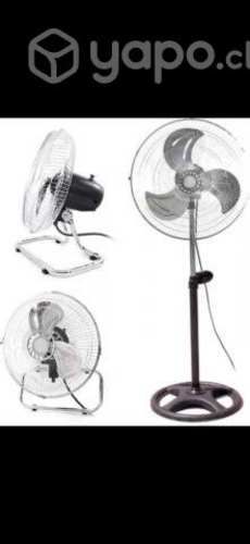 Ventilador con aspas metálicas