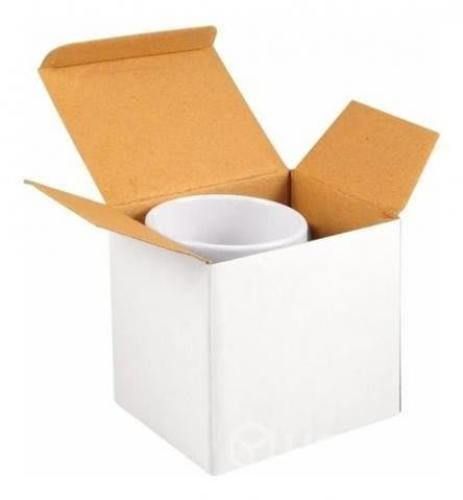 Caja 48 Tazones Estampar Sublimación Blanco