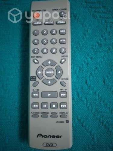 Pioneer control remoto dvd player (varios modelos)