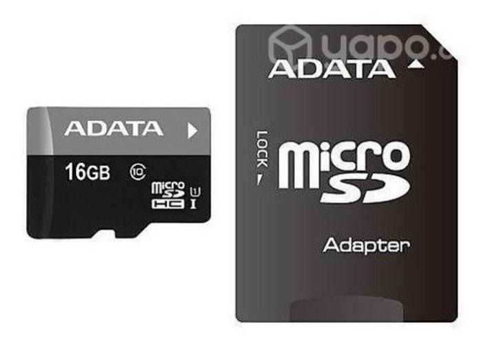 Memoria micro sd hc adata ush-i 16 gb class 10