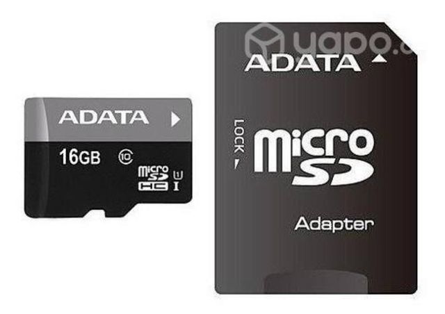 Memoria micro sd hc adata ush-i 16 gb class 10