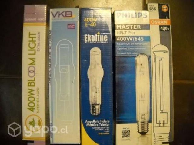 Ampolletas de Halurto Metal 400w