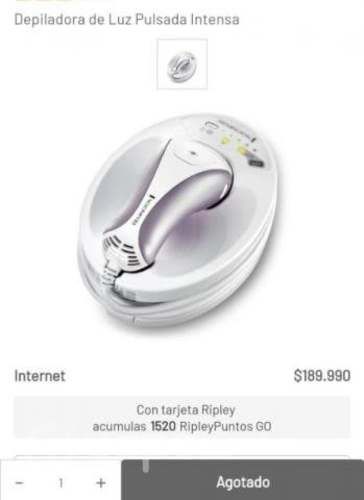 Depiladora Remington Iligth Pro