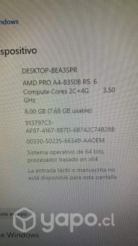 Computador completo amd pro a4