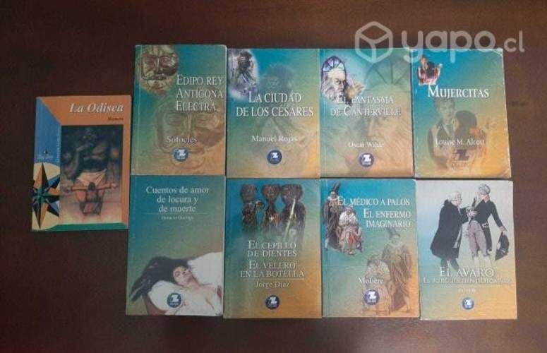 Pack 9 libros editorial zig-zag