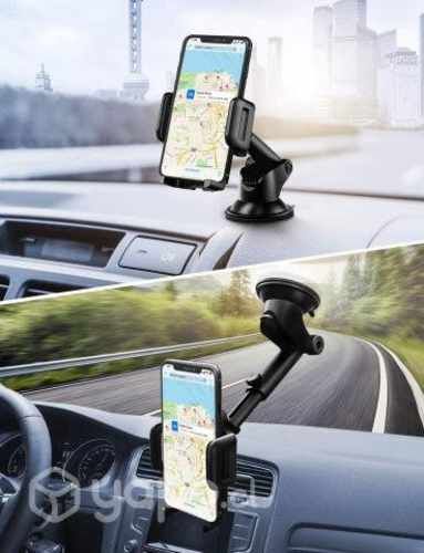 Soporte Celular Ventosa con Brazo Telescópico Auto