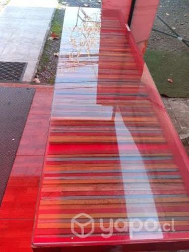 Mueble con cristal biselado marca isingh 8