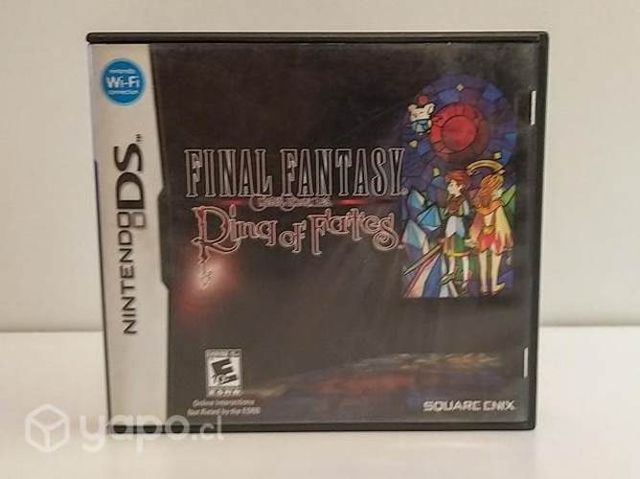 Final Fantasy Ring of Fates Nintendo DS SquareEnix
