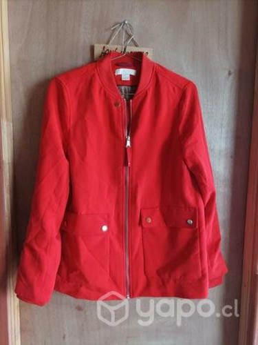 Chaqueta color naranja