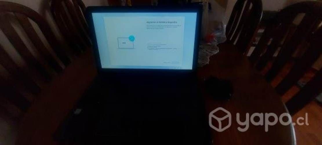 Notebook asus con mochila hp