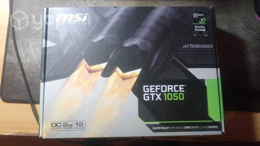 Nvidia Geforce GTX 1050 2gb OC MSI