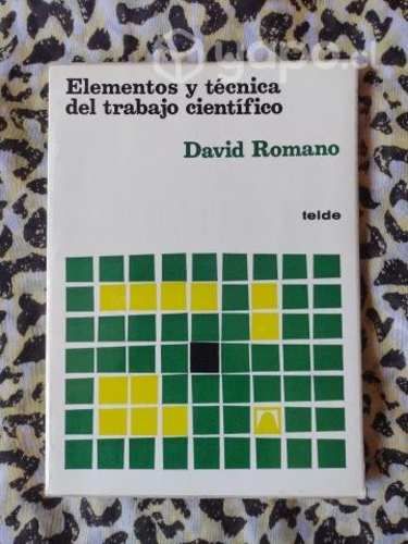 Elementos y técnica del trabajo científico - David