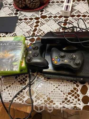 Xbox 360,Kinet , 2 Joystick , Juegos originales