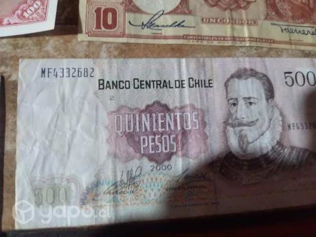 Billetes antiguos