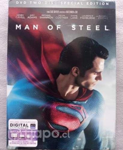 Superman Nuevo Sellado DVD Man of Steel 2 DVD