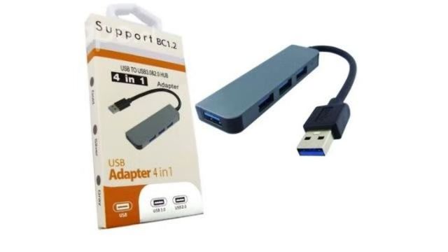 Hub 4 En 1 Puertos 3.0