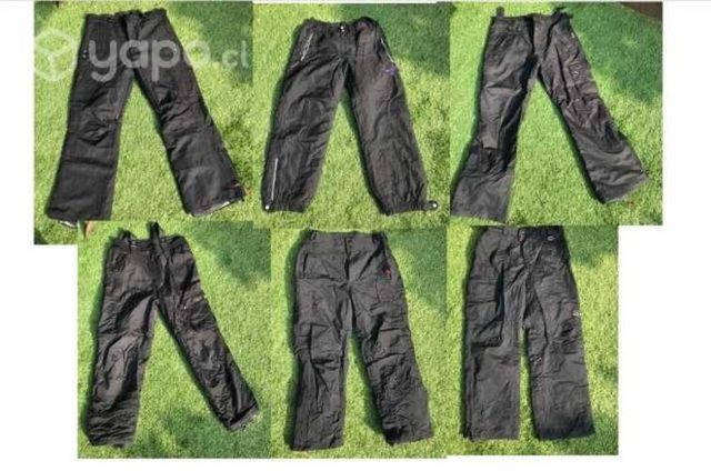 Pantalones de nieve y botas de refugio
