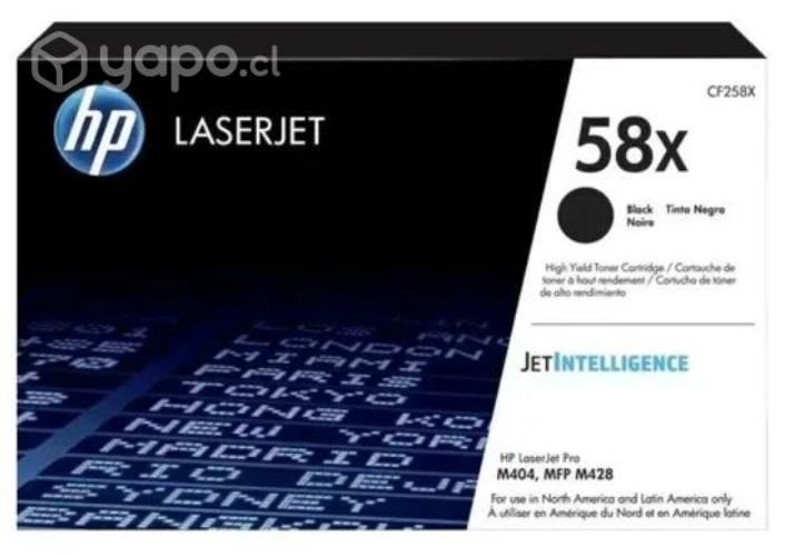 Tóner HP 58X Negro de Alto Rendimiento