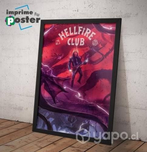 CUADRO DE STRANGER THINGS 34x45cm llegar y colgar