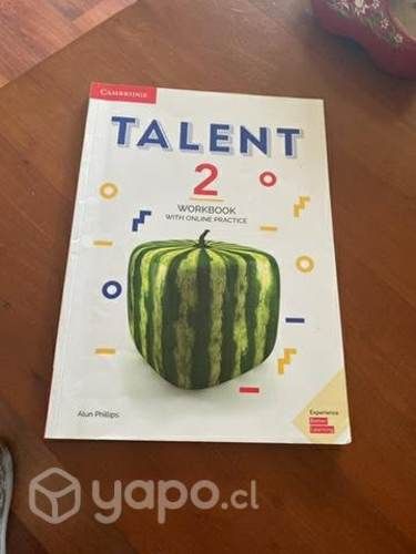 Talent 2 CAMBRIDGE , libro inglés