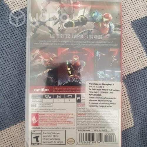 Permuto Metroid Prime nuevo sellado + boleta