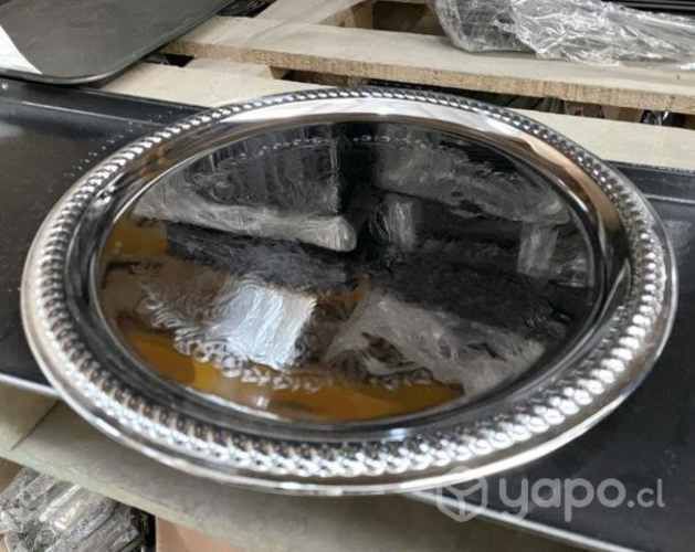 Bandeja Circular Acero Inox