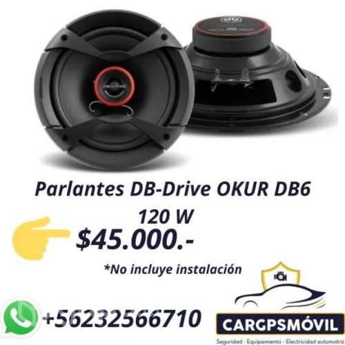 Parlantes db-drive okur db6 120w