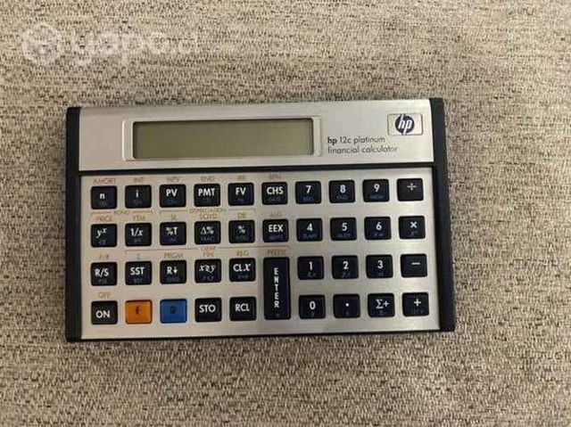 Calculadora financiera HP 12C Platinum