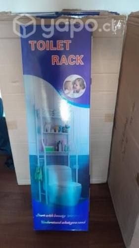 Rack de baño y lavadora