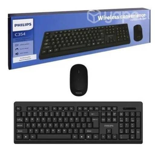 Kit Teclado Y Mouse Inalambrico Phillips C354