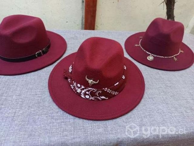 Sombreros tipo fedora