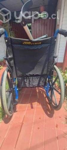 Silla de Ruedas Nueva + Bastón de Aluminio