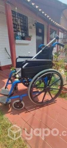 Silla de Ruedas Nueva + Bastón de Aluminio