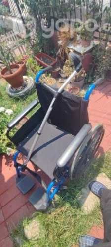 Silla de Ruedas Nueva + Bastón de Aluminio