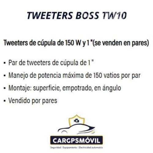 Tweeters boss tw10