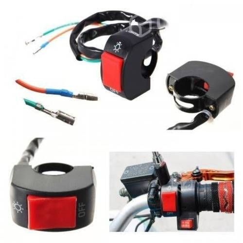 Interruptor de Encendido On/Off Para Luces de Moto