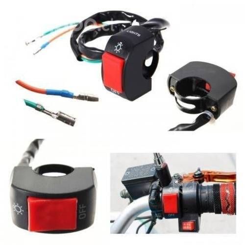 Interruptor de Encendido On/Off Para Luces de Moto