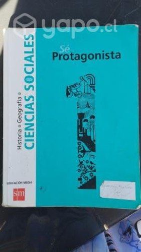 Libro 1 medio sociales Se Protagonista SM -BUEN ES