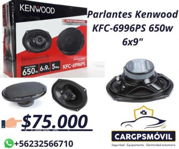 PARLANTES KENWOOD KFC-6996PS 650W 6x9&quot;