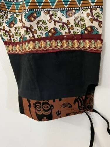 Pantalón Hindu Con Bolsillo Talla L/ Xl Verde