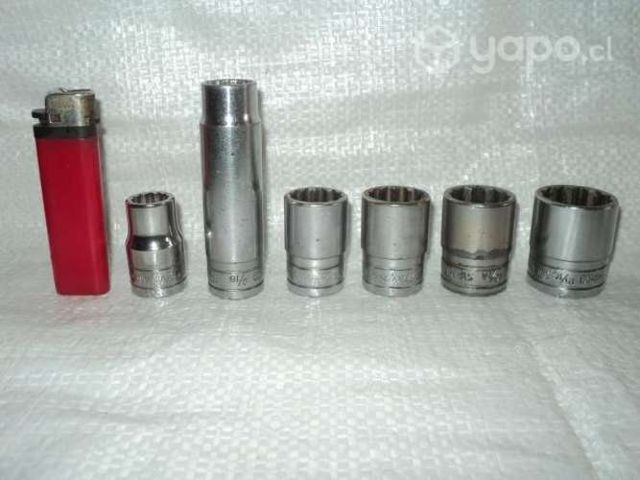 6 Dados Snap-On U.S.A. En Pulgadas
