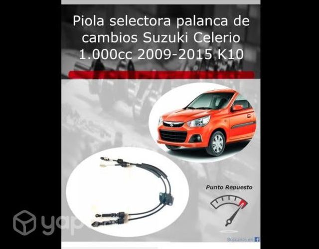 Piola selectora palanca de cambios Suzuki Celerio