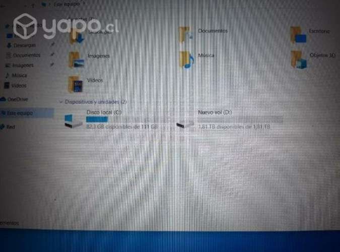 Acer nitro 5 120gb 2tb 8gb ram