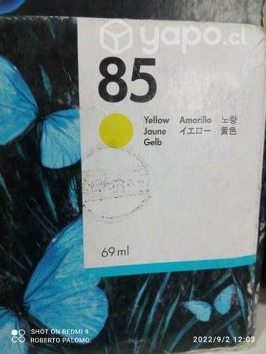 Tintas HP 85 colores originales de 69ml